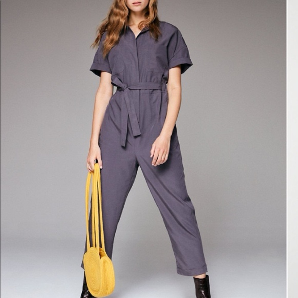 Aritzia Ronnie Women's Gray Jumpsuit S